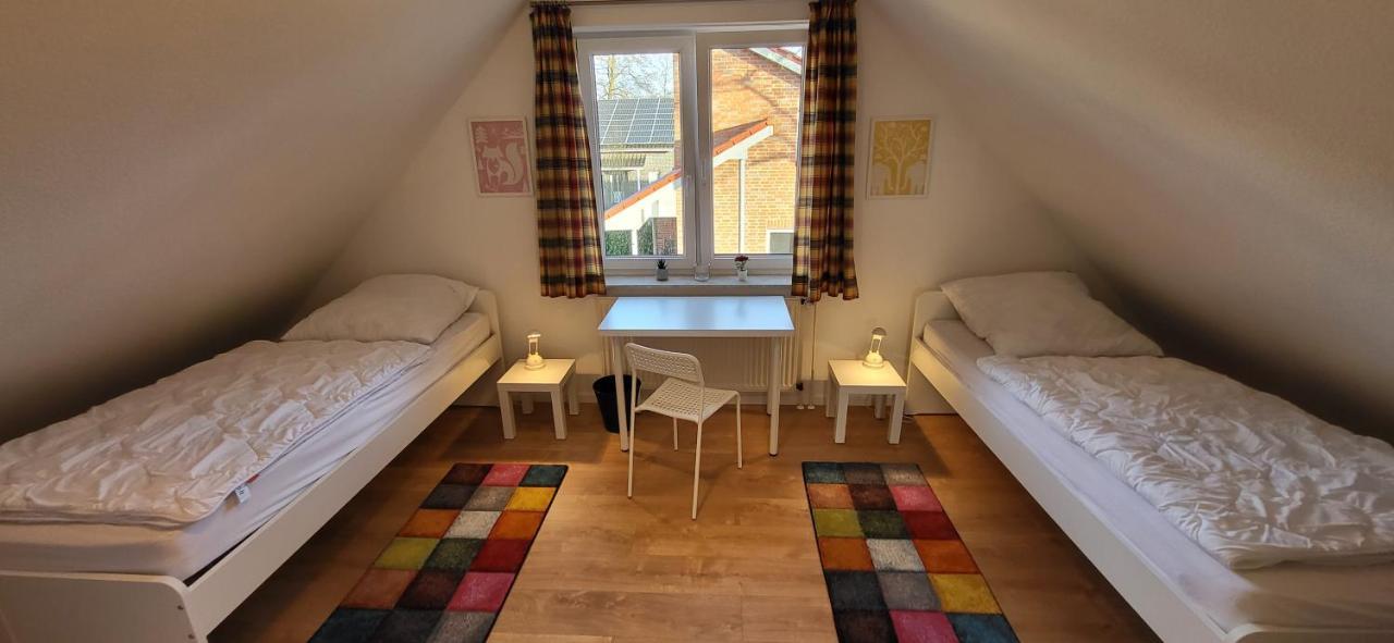 Idyllisches Ferienhaus Naehe Meyer Werft Papenbourg Extérieur photo